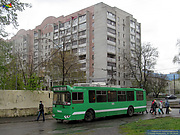 ЗИУ-682Г-016-02 #3328 46-го маршрута прибыл на конечную "Станция метро "Защитников Украины"
