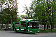 ЗИУ-682Г-016-02 #3331 25-го маршрута на бульваре Богдана Хмельницкого разворачивается на одноименной конечной станции
