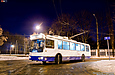 ЗИУ-682Г-016-02 #3333 на бульваре Богдана Хмельницкого разворачивается на одноименной конечной станции