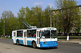 ЗИУ-682 #266 1-го маршрута на проспекте Маршала Жукова в районе проспекта Героев Сталинграда