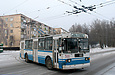 ЗИУ-682 #311 13-го маршрута на улице Садовопарковой разворачивается на конечной станции "Парк "Зустріч"