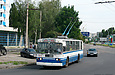 ЗИУ-682 #311 34-го маршрута поворачивает с улицы Блюхера на улицу Барабашова