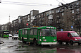 ЗИУ-682 #312 2-го маршрута на проспекте Ленина перед перекрестком с улицей Культуры