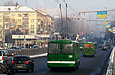 ЗИУ-682 #312 2-го маршрута на проспекте Ленина возле станции метро "Ботанический сад"