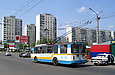 ЗИУ-682 #317 34-го маршрута на улице Блюхера возле станции метро "Студенческая"