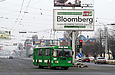 ЗИУ-682Г-016(012) #362 34-го маршрута на проспекте 50-летия ВЛКСМ поворачивает на улицу Гвардейцев-Широнинцев