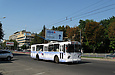 ЗИУ-682 #378 2-го маршрута на проспекте Ленина возле гостиничного комплекса "Националь"