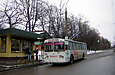 ЗИУ-682 #503 12-го маршрута на улице Лесопарковой в районе улицы Старошишковской