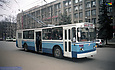 ЗИУ-682 #506 18-го маршрута на проспекте Ленина перед отправлением от остановки "Улица Тобольская"