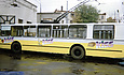 ЗИУ-682 #601 на площадке Троллейбусного депо №1 перед въездом в цех