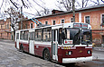 ЗИУ-682 #665 6-го маршрута на конечной станции "Кинотеатр "Зирка"
