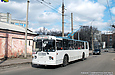 ЗИУ-682Г-016(012) #888 11-го маршрута в Симферопольском переулке за поворотом с улицы Маршала Конева