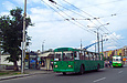 ЗИУ-682Г-016(012) #888 6-го маршрута на проспекте Героев Сталинграда возле перекрестка с проспектом Гагарина