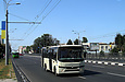 Атаман-А092H6 гос.# АХ1526АА 1187-го маршрута на проспекте Гагарина в районе улицы Молочной