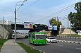 Атаман-А09306 гос.# АХ1129АА 1187-го маршрута на проспекте Гагарина возле железнодорожного путепровода