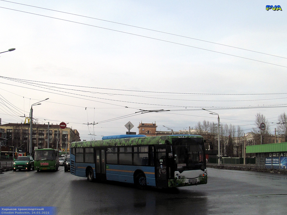 Autodromo BusOtto New SL гос.# АХ0589ЕМ на проспекте Науки возле улицы Культуры