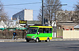 БАЗ-2215 гос.# AX2645AO 198-го маршрута на проспекте Гагарина в районе автовокзала
