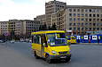 БАЗ-22154 гос.# АХ4418АХ 33-го маршрута на площади Свободы на одноименной конечной станции
