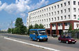 БАЗ-2215, гос.#018-38ХА, маршрут 289, на улице Пушкинской возле одного из корпусов Национальной Юридической Академии