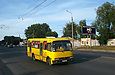 Богдан-А091 гос.# 257-86ХА 1167-го маршрута на проспекте Гагарина возле ж/д путепровода