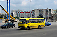 Богдан-А091 гос.# 257-92ХА 1181-го маршрута на улице Плехановской в районе стадиона "Металлист"