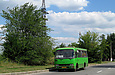 Богдан-А091 гос.# АХ1435АА 75-го маршрута на Ново-Баварском проспекте в районе Окружной дороги