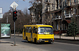 Богдан-А091 гос.# 011-62ХА 296-го маршрута на улице Сумской перед перекрестком с улицей Веснина