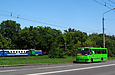 ТУ7А-3198 на перегоне Парк - Лесопарк и Богдан-А09201 гос.# АХ0332АА 278-го маршрута на Белгородском шоссе