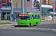 Богдан-А09202 гос.# AX0761AA 1155-го маршрута во Власовском переулке перед поворотом на улицу Плехановскую