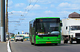 Богдан-А601.10 гос.# AX0564AA 79-го маршрута на проспекте Гагарина в районе железнодорожного путепровода