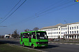 БАЗ-А079.14 гос.# AX6013BO 246-го маршрута на проспекте Гагарина в районе улицы Макеевской