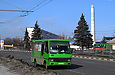 БАЗ-А079.14 гос.# AX6166CK 304-го маршрута на проспекте Гагарина в районе улицы Державинской