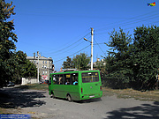 БАЗ-А079.14 гос.# АХ6920ЕВ 219-го маршрута на улице Владимирской в районе улицы Черепановых