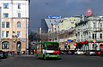 БАЗ-А079.14 гос.# AX0446AA 238-го маршрута на площади Конституции возле переулка Мечникова
