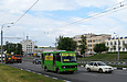 БАЗ-А079.14 гос.# AX0549AA 232-го маршрута на проспекте Гагарина в районе улицы Сидоренковской
