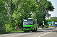 БАЗ-А079.14 гос.# AX0605AA 218-го маршрута на Симферопольском шоссе в районе поворота на крематорий