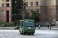 БАЗ-А079.14 гос.# AX0866AA 97-го маршрута на площади Свободы в районе станции метро "Госпром"