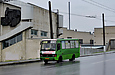 БАЗ-А079.32 гос.# АХ1401АА 238-го маршрута на проспекте Любови Малой в районе меховой фабрики