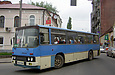 Ikarus-255 гос.# 054-17ХА поворачивает с улицы Рымарской на Бурсацкий спуск