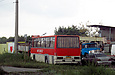 Ikarus-256 гос.# 002-94ХА на улице Академика Павлова возле одноименной станции метро