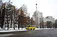 Ikarus-260.50 гос.# AX9390AM на площади Свободы на фоне Госпрома