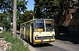 Ikarus-260 (280) гос.# 4446ХАУ 1167-го маршрута на улице Полевой в районе улицы Смольной