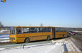 Ikarus-280.33, гос.# 4163ХАУ, маршрут на авторынок "Лоск", на съезде с Окружной дороги на киевскую трассу