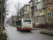 Irisbus Citelis 12M гос.# АХ6708МК 204-го маршрута на улице Библика