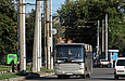 ЛАЗ-А141D1 гос.# АХ6304СР на проспекте Героев Сталинграда недалеко от перкрестка с будущей улицей Троллейбусной