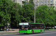 ЛАЗ-А183F0 гос.# АХ4432ВЕ 304-го маршрута на проспекте Героев Сталинграда в районе улицы Монюшко
