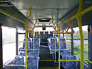 Вид на заднюю часть салона автобуса ЛАЗ-А183F0 гос.# АХ5856ВВ