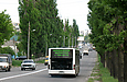 ЛАЗ-А183F0 гос.# АХ5856ВВ маршрута 147э на проспекте Героев Сталинграда