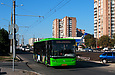 ЛАЗ-А183D1 гос.# АХ0031АА 119-го маршрута на проспекте Гагарина в районе улицы Одесской