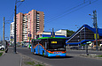 ЛАЗ-А183D1 гос.# АХ1070АА 119-го маршрута на проспекте Гагарина между улицами Зерновой и Одесской